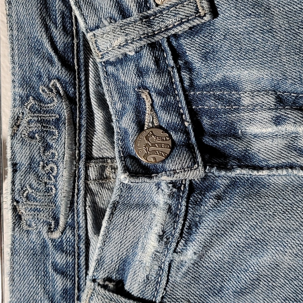 Miss Me Marilyn 26 Bootcut Patchwork Boho Cottage… - image 4